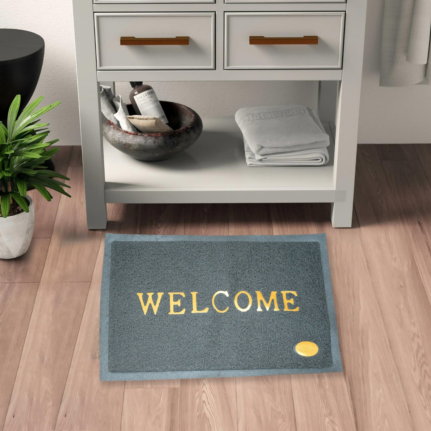 Welcome Door Mat For Home Entrance Outdoor Mat Anti Slip Heavy Duty And Waterproof  Easy To Clean For Entry For Bedroom Living Room (23x15 Inch) - Happy Price - Image 4