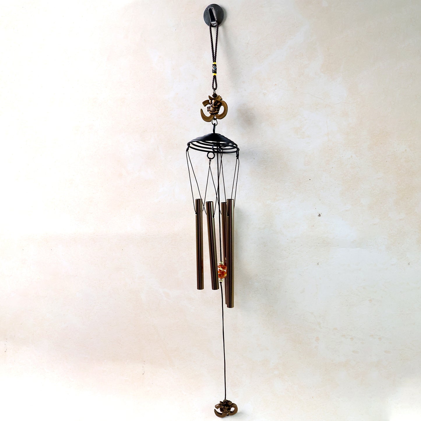 Metal Om Symbol Wind Chime - 1 Pc - Happy Price - Image 3