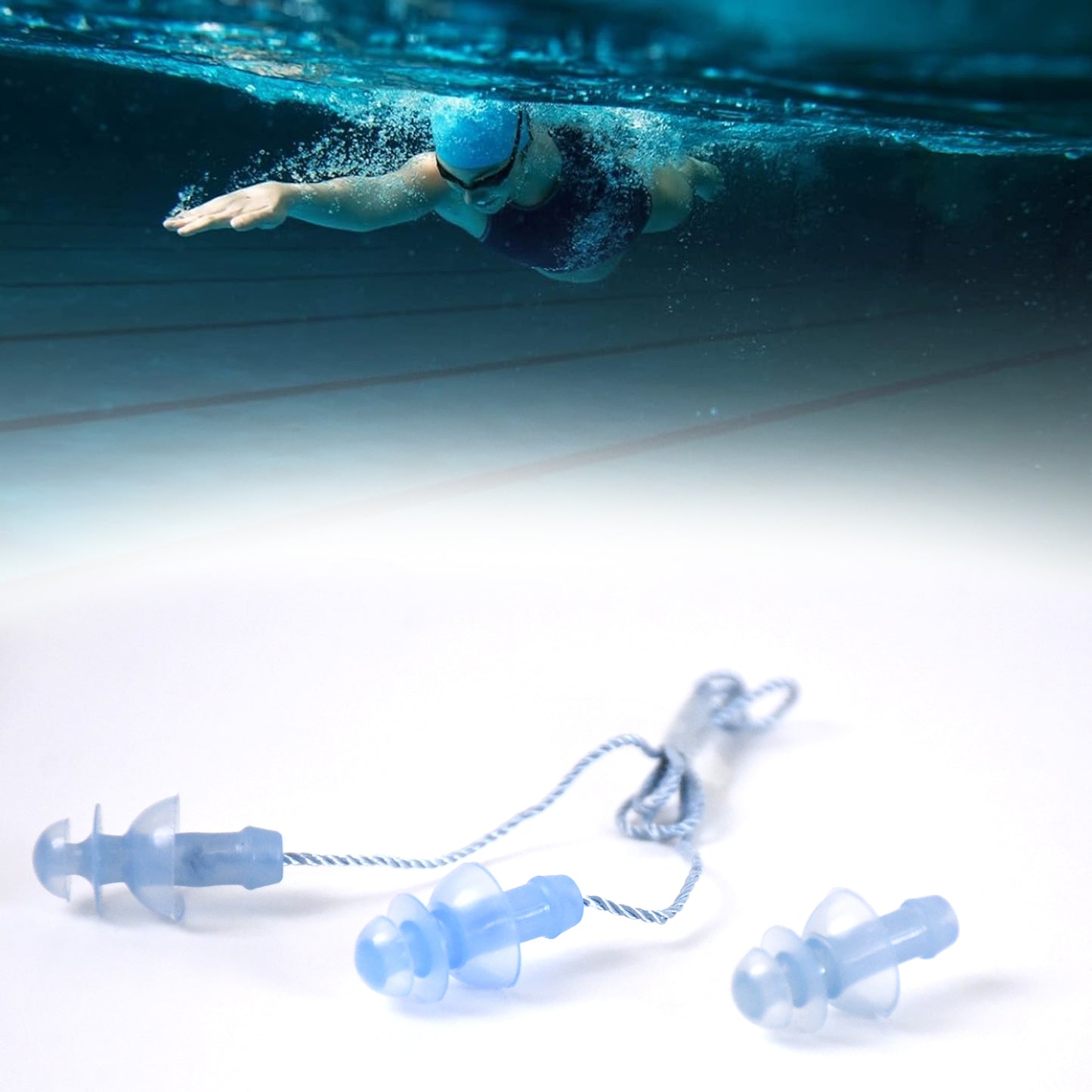 Soft Silicone Ear Plugs Hearing Protection (2 Pc Set) - Happy Price - Image 4