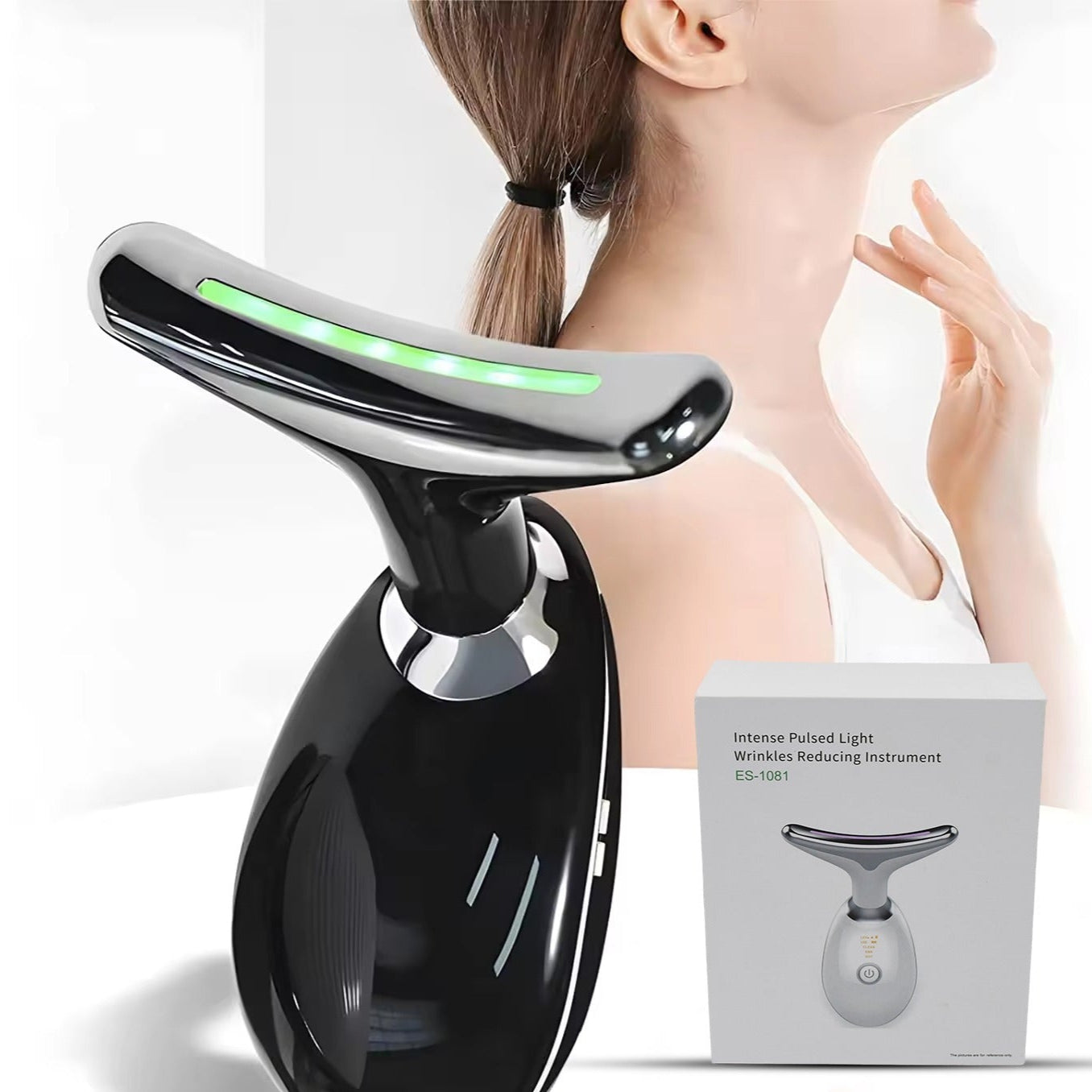 Neck Face Massager Firming Wrinkle Removal Tool (Neck Wrinkle Removal Tool  1 Pc) - Happy Price - Image 1