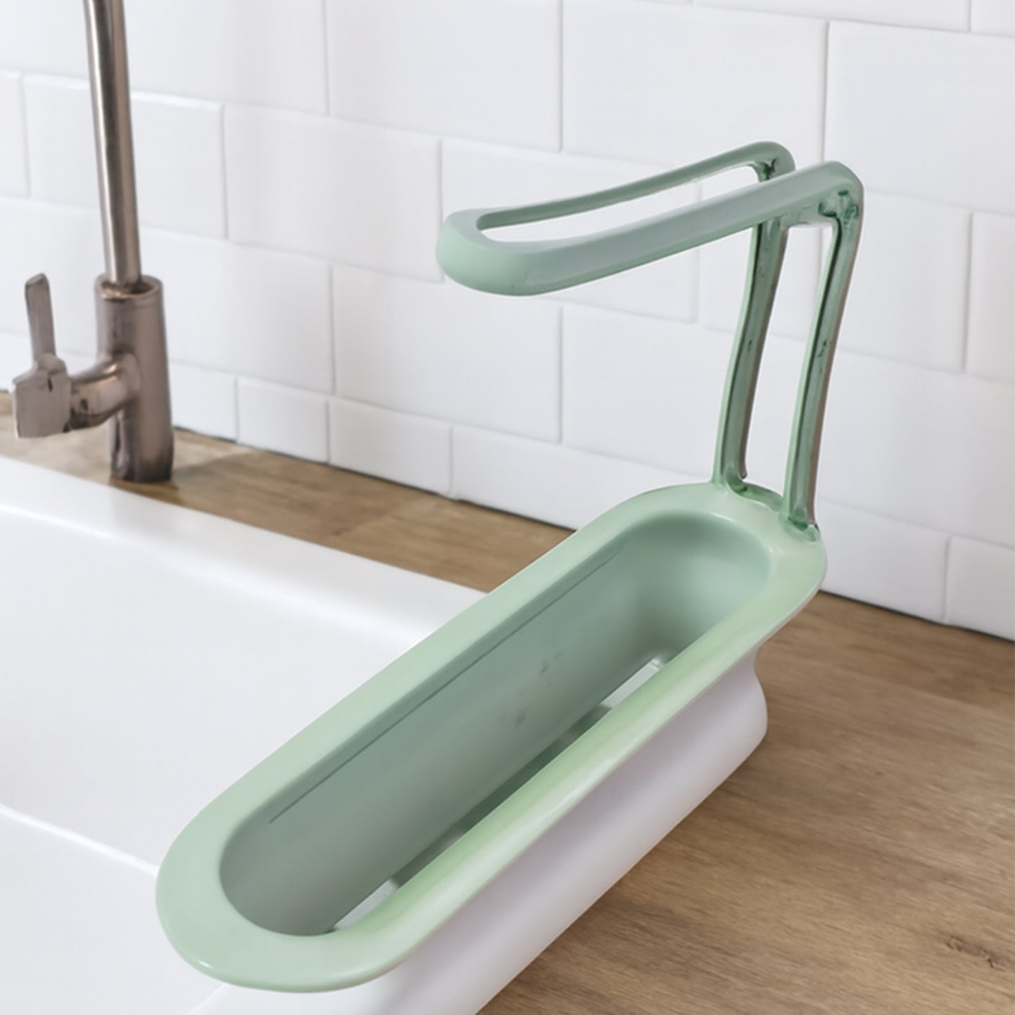 Adjustable Telescopic Sink Organizer for Kitchen Essentials - Happy Price - Image 4