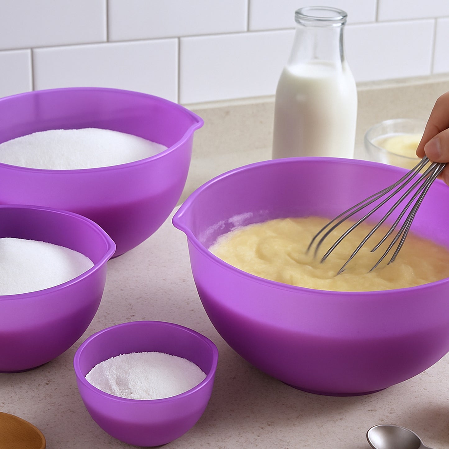 Apex Mix  Measure Prep Bowl Set  3 Pieces - Happy Price - Image 4