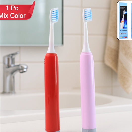 Battery-operated Electric Toothbrush With Replaceable Head (1 Pc) - Happy Price - Image 1