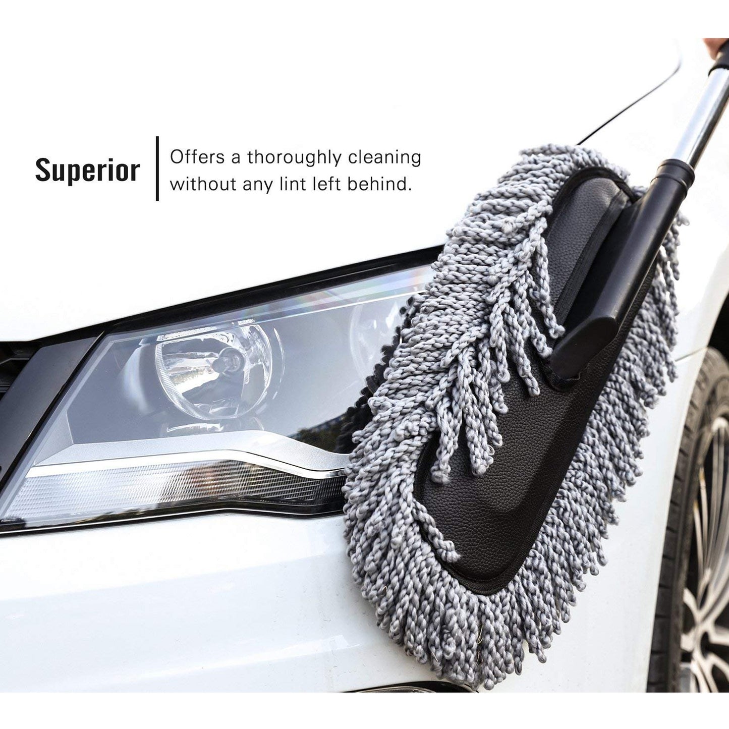 Car Dust Brush  Gentle And Efficient Cleaning Tool For Interior And Exterior (1 Pc) - Happy Price - Image 5