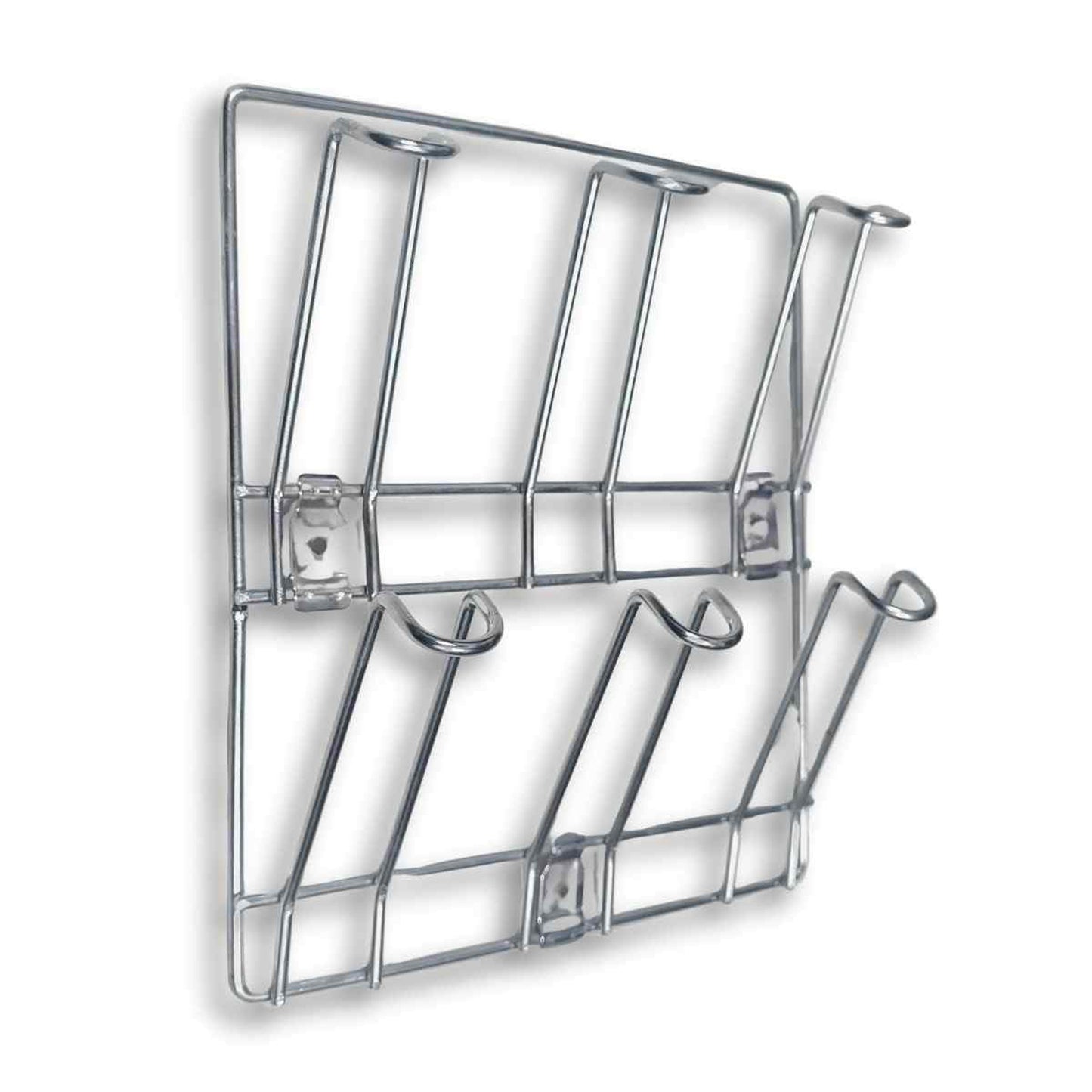 Stainless Steel Wall Mount Mug Rack - 25x25 cm, 1 Pc - Happy Price - Image 4