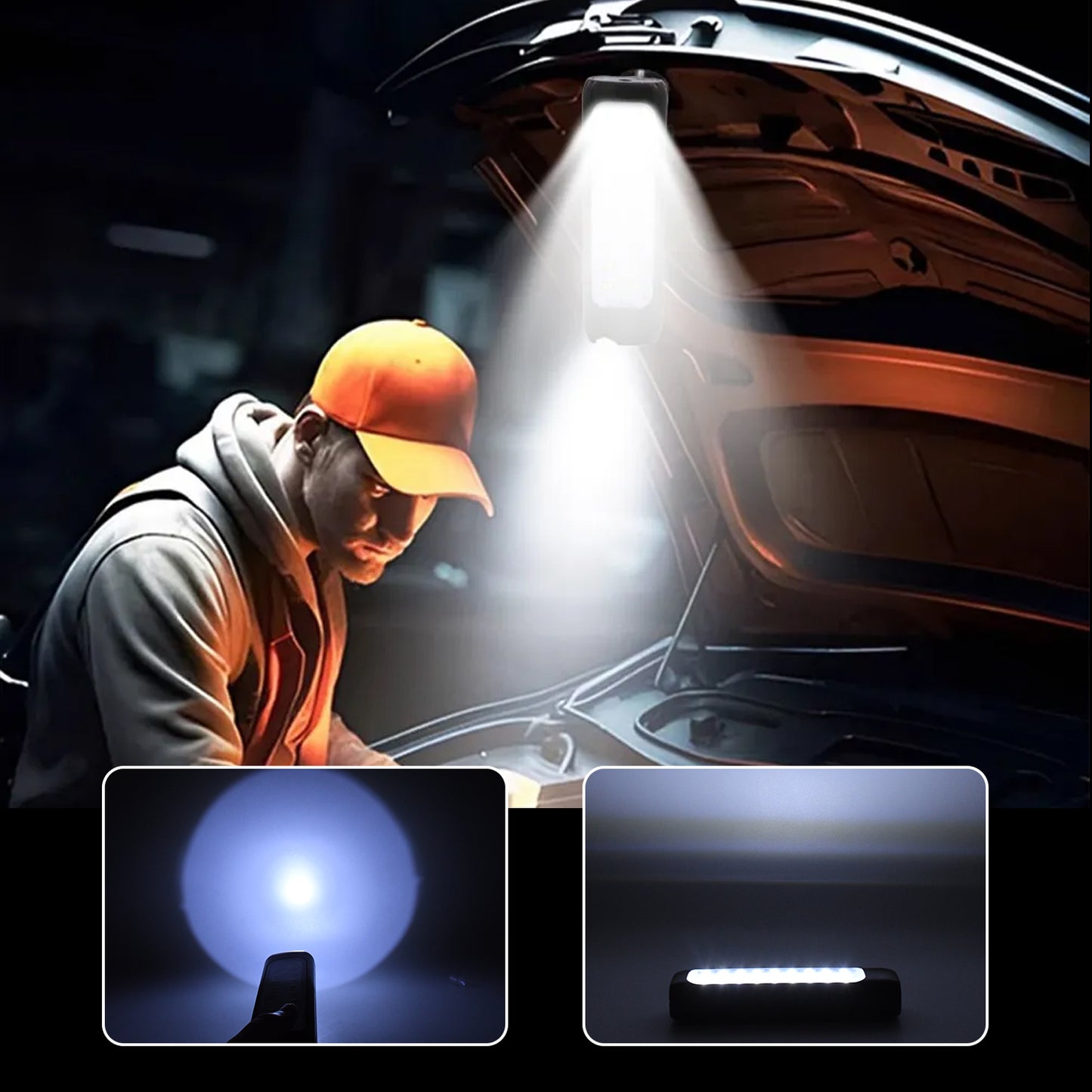 3 Modes Outdoor Indoor Hanging Solar Light  Small 18led  1 Big Led - Happy Price - Image 3