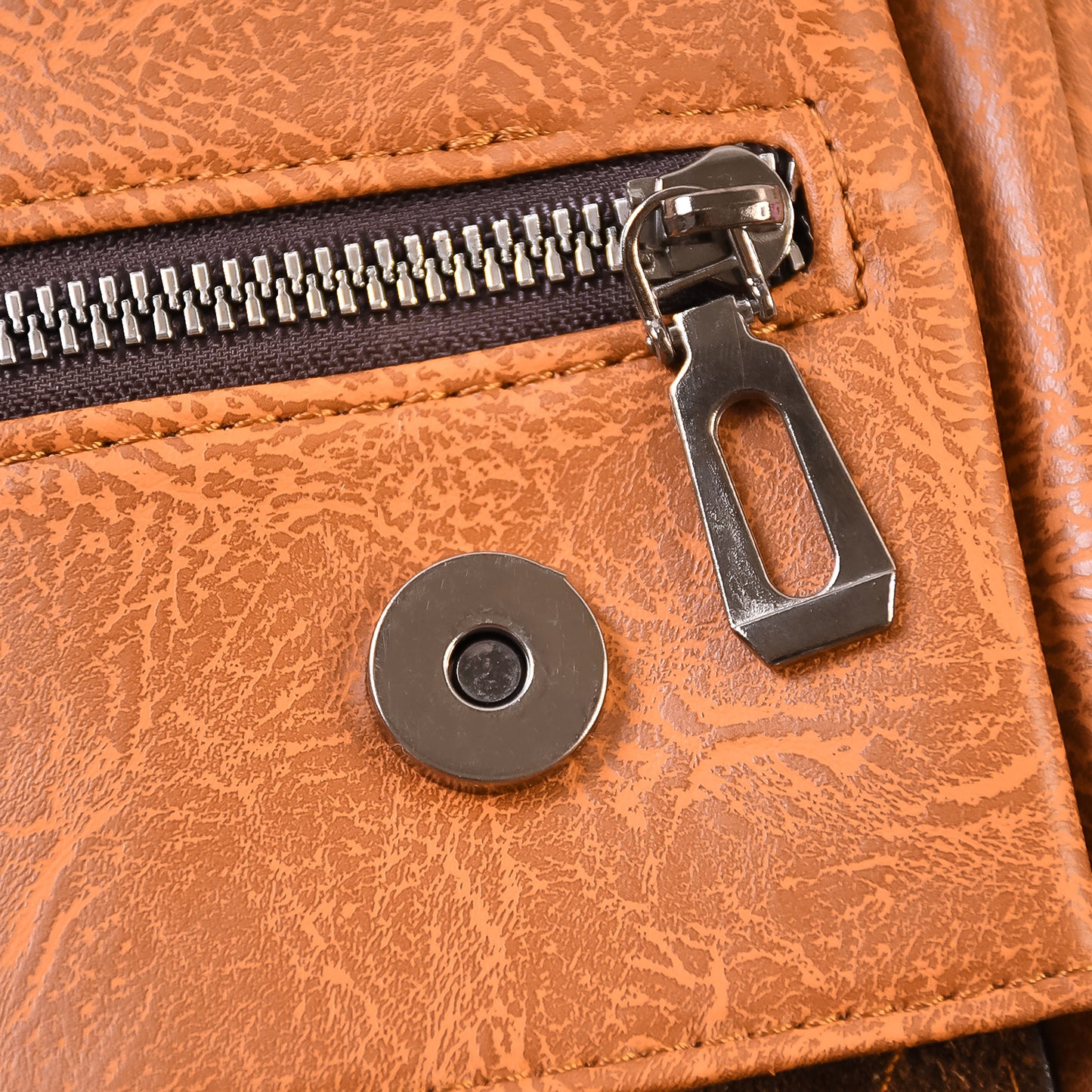 Premium Faux Leather Multipurpose Messenger Briefcase With Shoulder Strap (1 Pc) - Happy Price - Image 5
