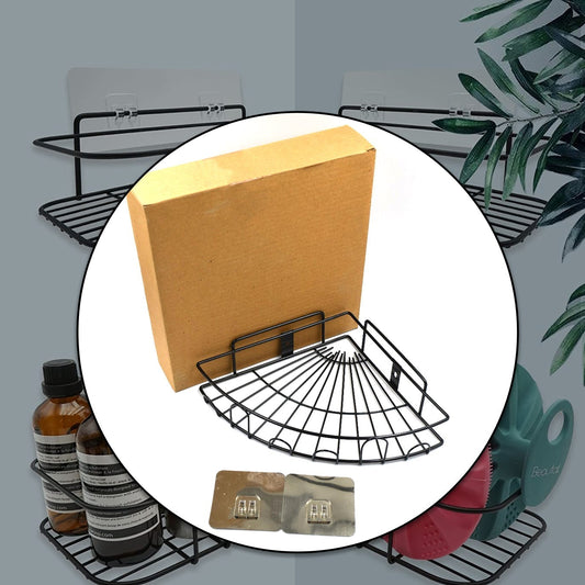 1 Pc Shower Caddy Corner For Holding And Storing Various Household Stuffs And Items Etc. - Happy Price - Image 1
