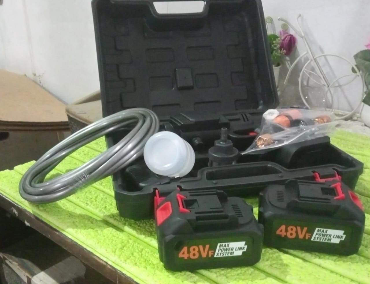 Double Battery 48v Rechargeable Electric Car Washer Gun (1 Set) - Happy Price - Image 7