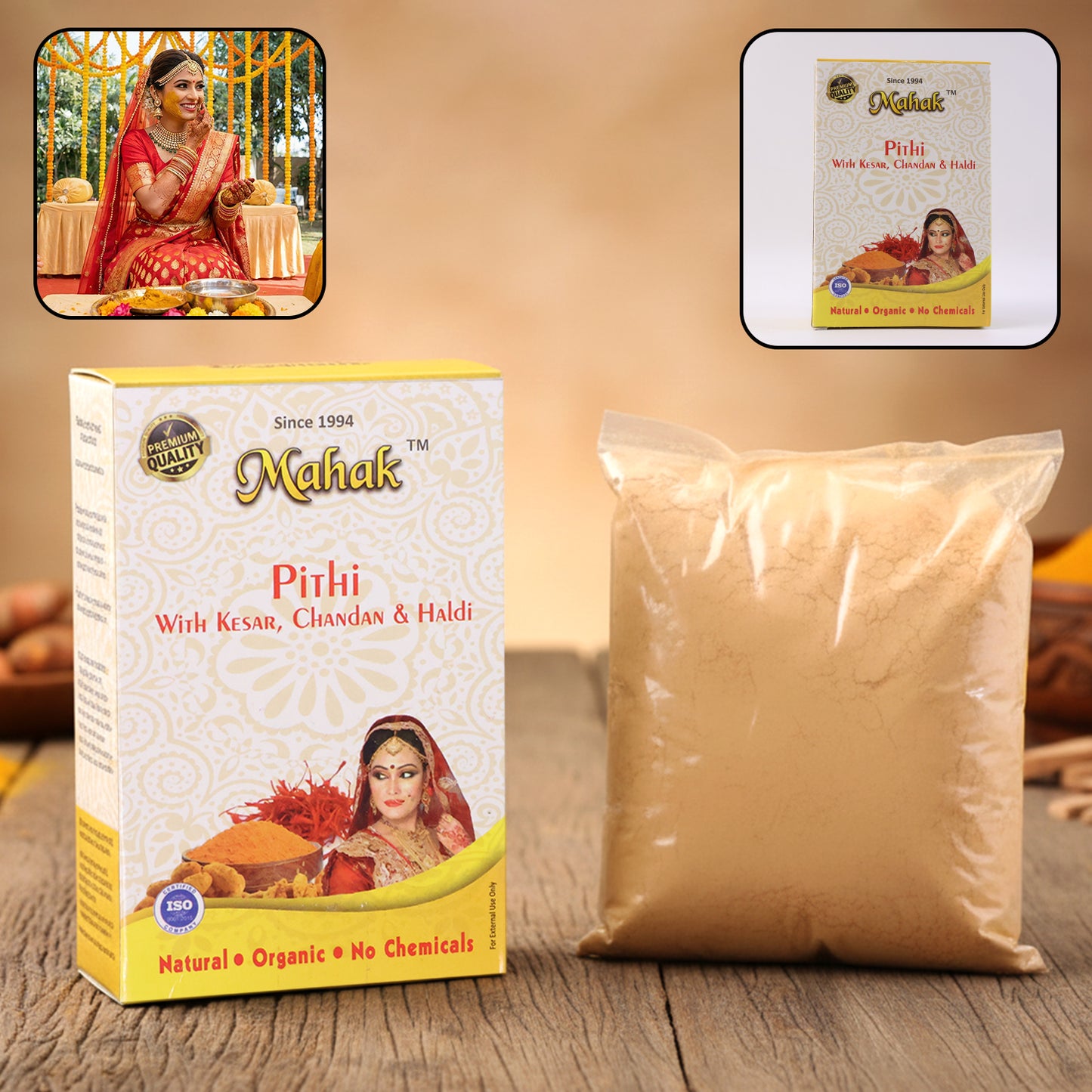 Traditional Face & Body Pithi Powder for Natural Cleansing - 100 gm - Happy Price - Image 2