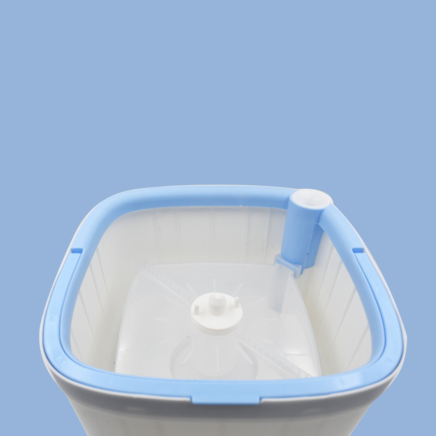 Round Shape Mop Head  With 1 Pad Extra Clean Water Spin Mop With Separate Water Bucket Suitable For All Types Of Flooring Separates Dirty And Clean Water Wet - Happy Price - Image 7