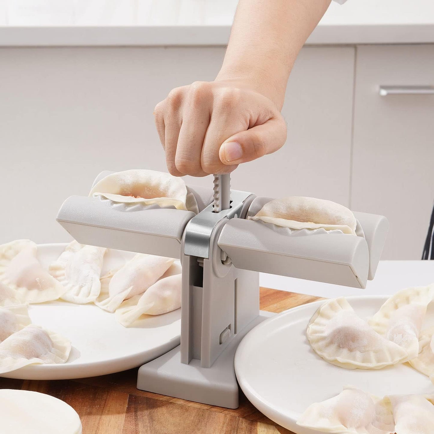 Dumpling Maker Molddouble Head Dumpling Mold Wrap Two At A One Timehousehold Dumpling Maker Mouldeasy-tool For Making Dumplingsdumpling Press Mold Kitchen Accessories - Happy Price - Image 5