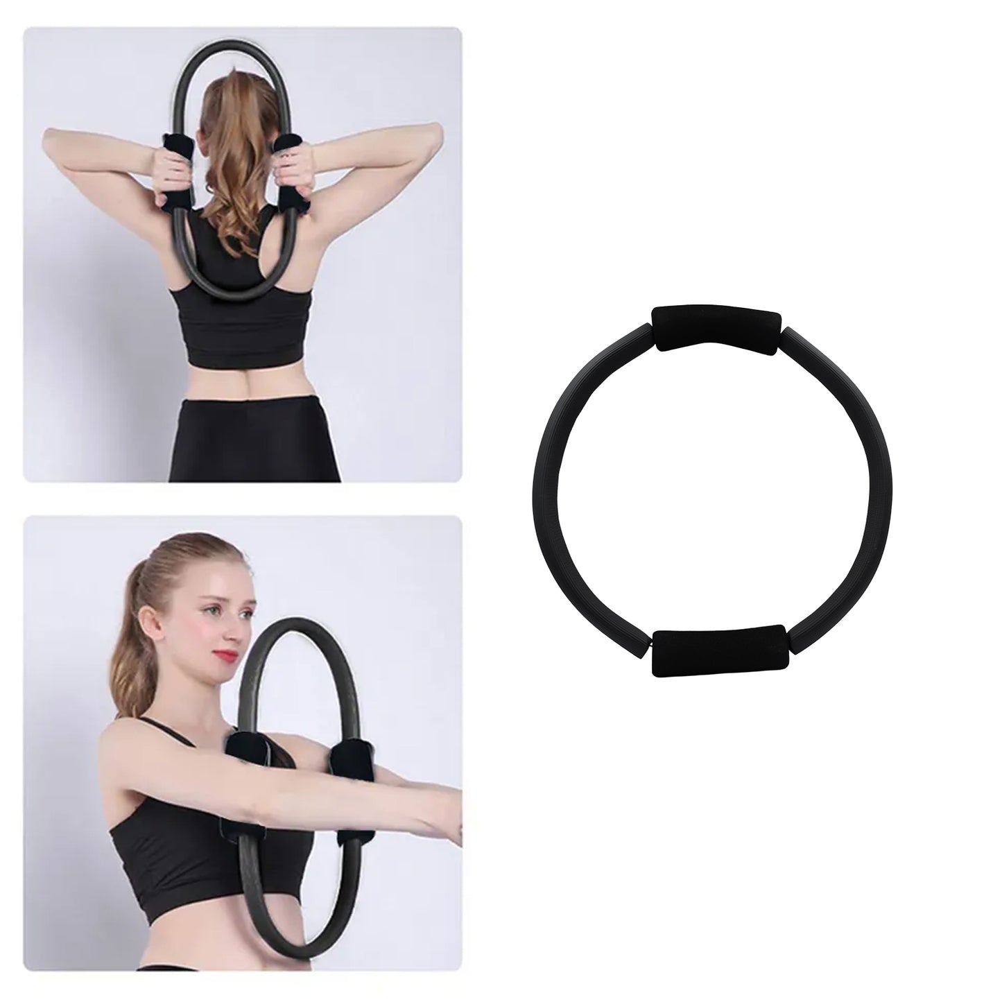 Fitness Ring Workout Yoga Ring Circle Pilates For Woman Fitness Circle Thigh Exercise Pilates Circle Ring Fitness Equipment For Home - Happy Price - Image 5