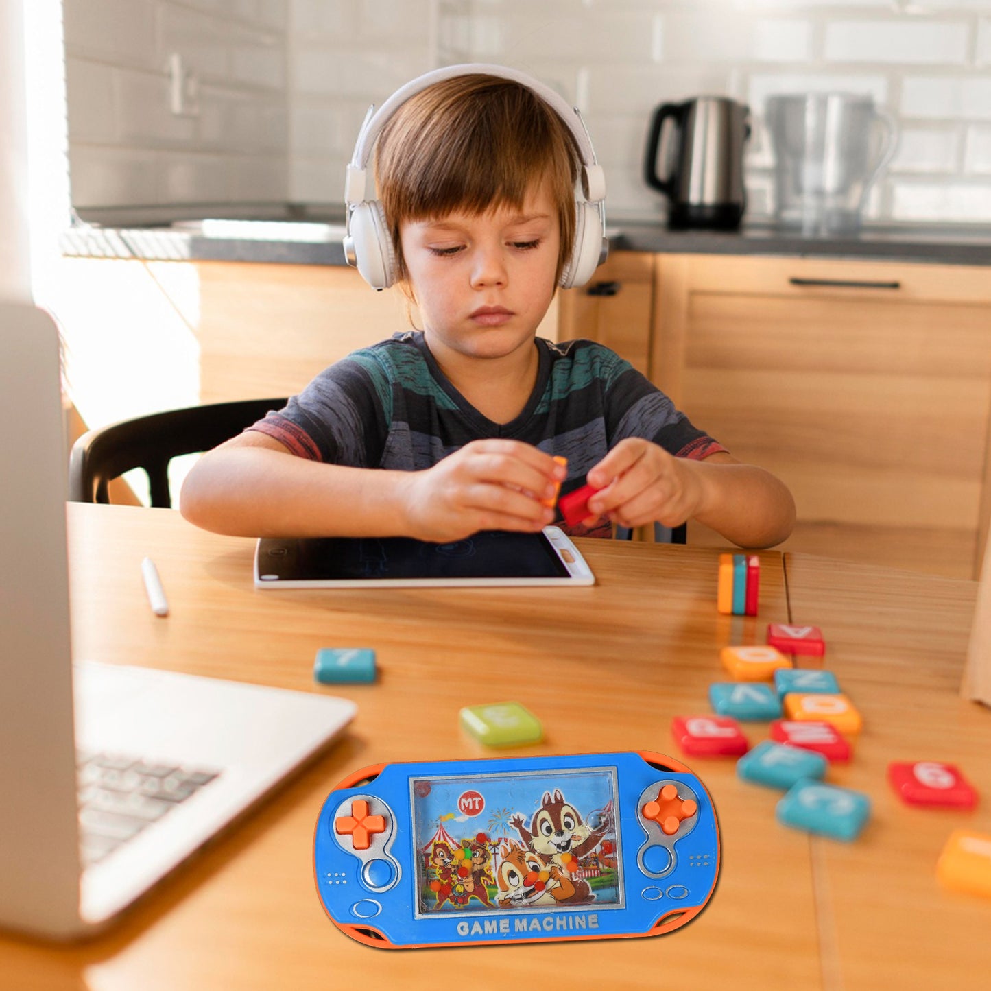 Children Handheld Water Games Toy Squeeze Game Machine Educational Toy For Kids Fun Toy - Happy Price - Image 4