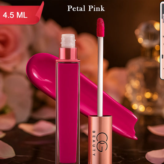 HappyPrice Petal Pink Hydrating Liquid Lipstick - 4.5 ML - Happy Price - Image 1
