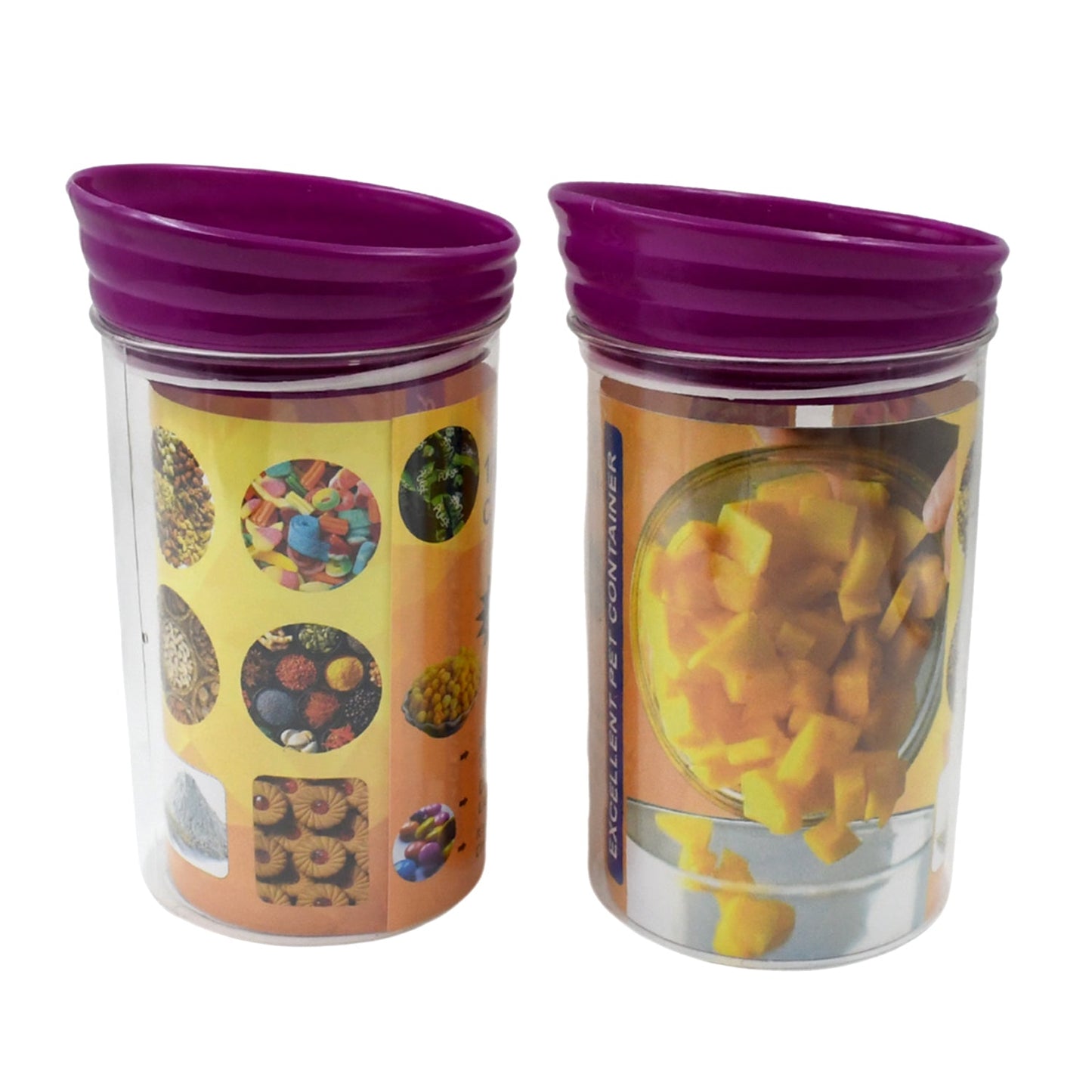 Plastic Premium Quality Kitchen Food Containers Set (1200ml Approx Set Of 2 Pc) - Happy Price - Image 5