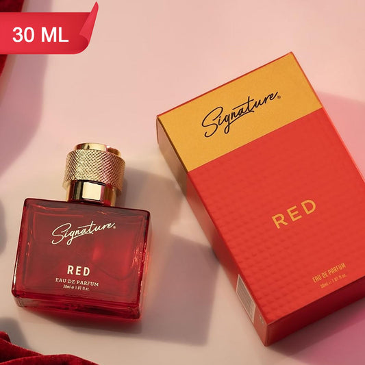 Signature Red Eau de Parfum for Women, 30 ML - Bold & Elegant Fragrance - Great Price - Image 1