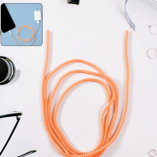 Flexible Spiral Cable Protector Sleeve (1 Pc) - Happy Price - Image 1