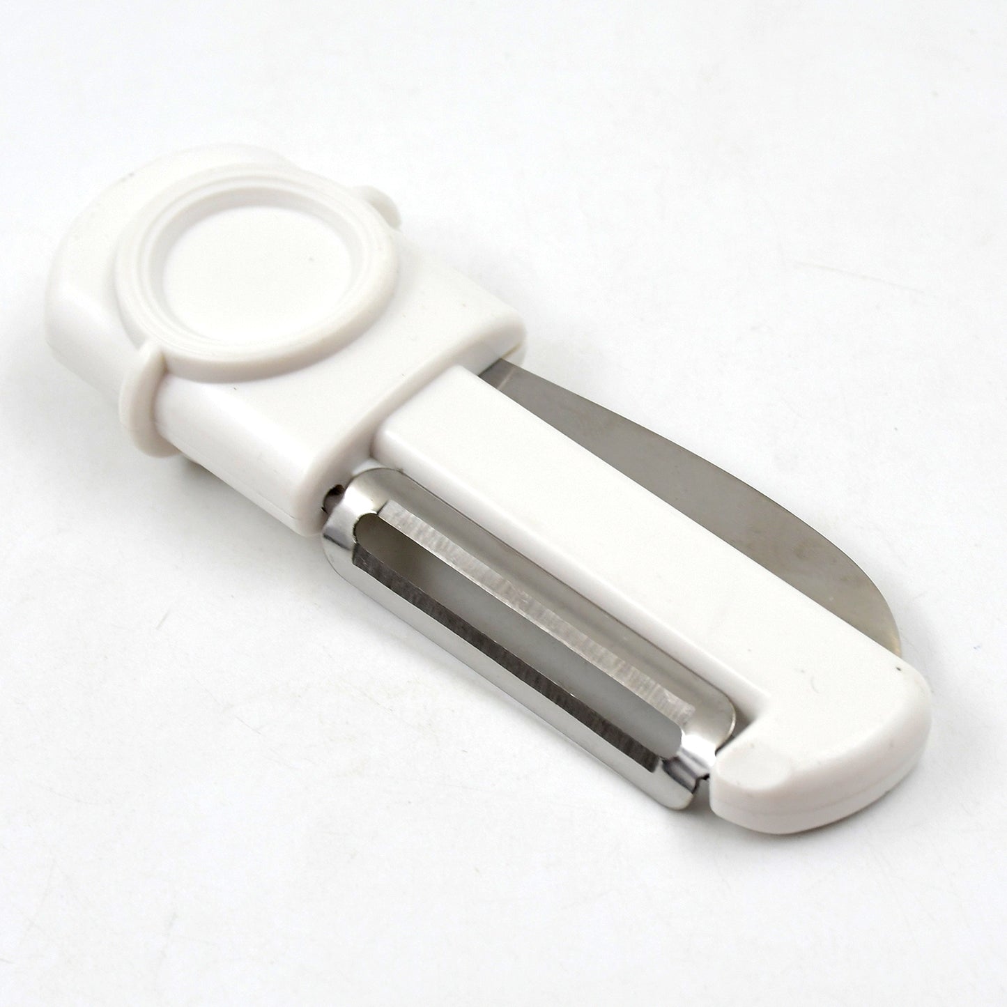Dual-use Knife And Peeler 2-in-1 Stainless Steel Blades Wiith Case (1 Pc) - Happy Price - Image 4