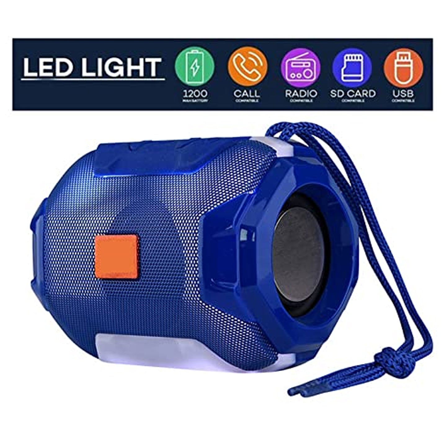 Wireless Rechargeable Portable Premium Dj Bass Multimedia Speaker - Happy Price - Image 2