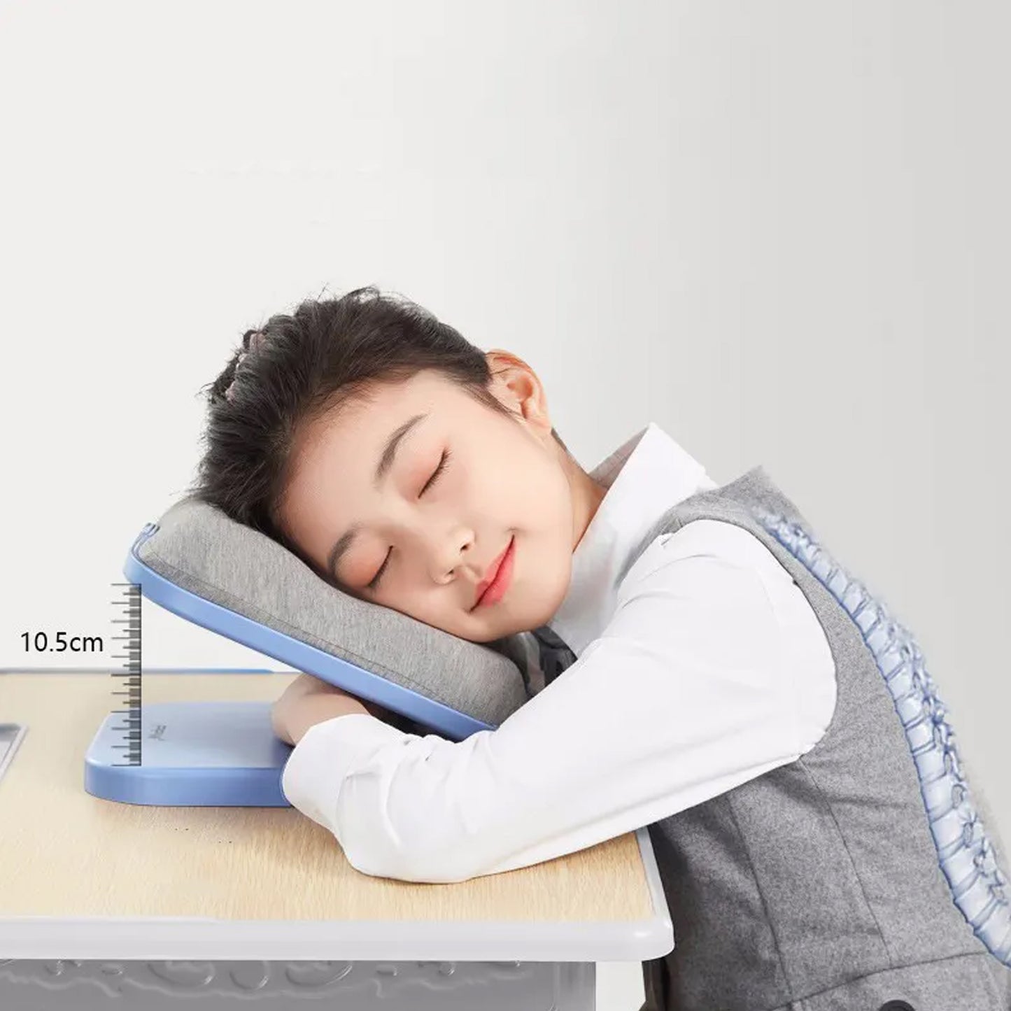 Soft Nap Doughnut Pillow  Foldable Kids Head Desk Pillow  Slow Rebound Desk Nap Pillow Easy To Carry For Office School Library Outdoor - Happy Price - Image 4