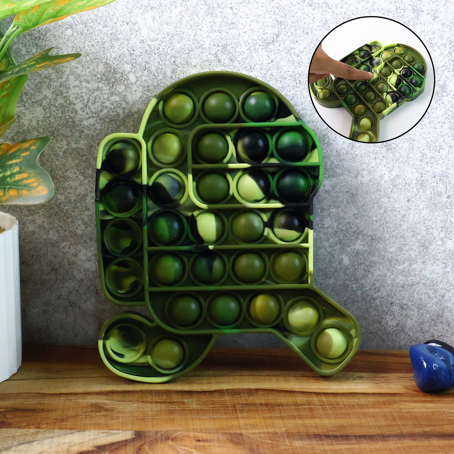 Silicone Pop It Fidget Toy - Fun Sensory Game for Stress Relief (1 Pc) - Happy Price - Image 3