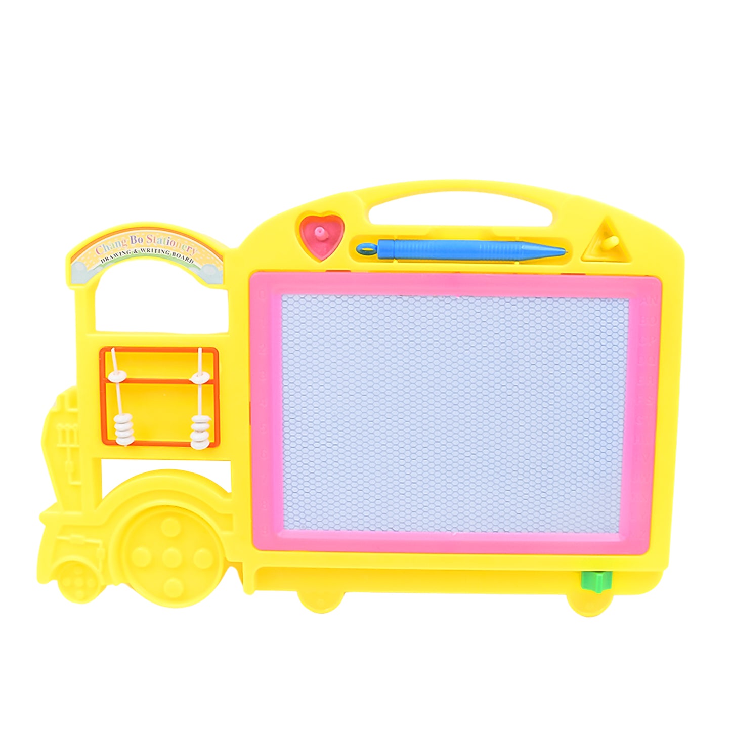 Bus Shape Drawing  Writing Slate Board For Kids (1 Pc  32  21 Cm) - Happy Price - Image 4