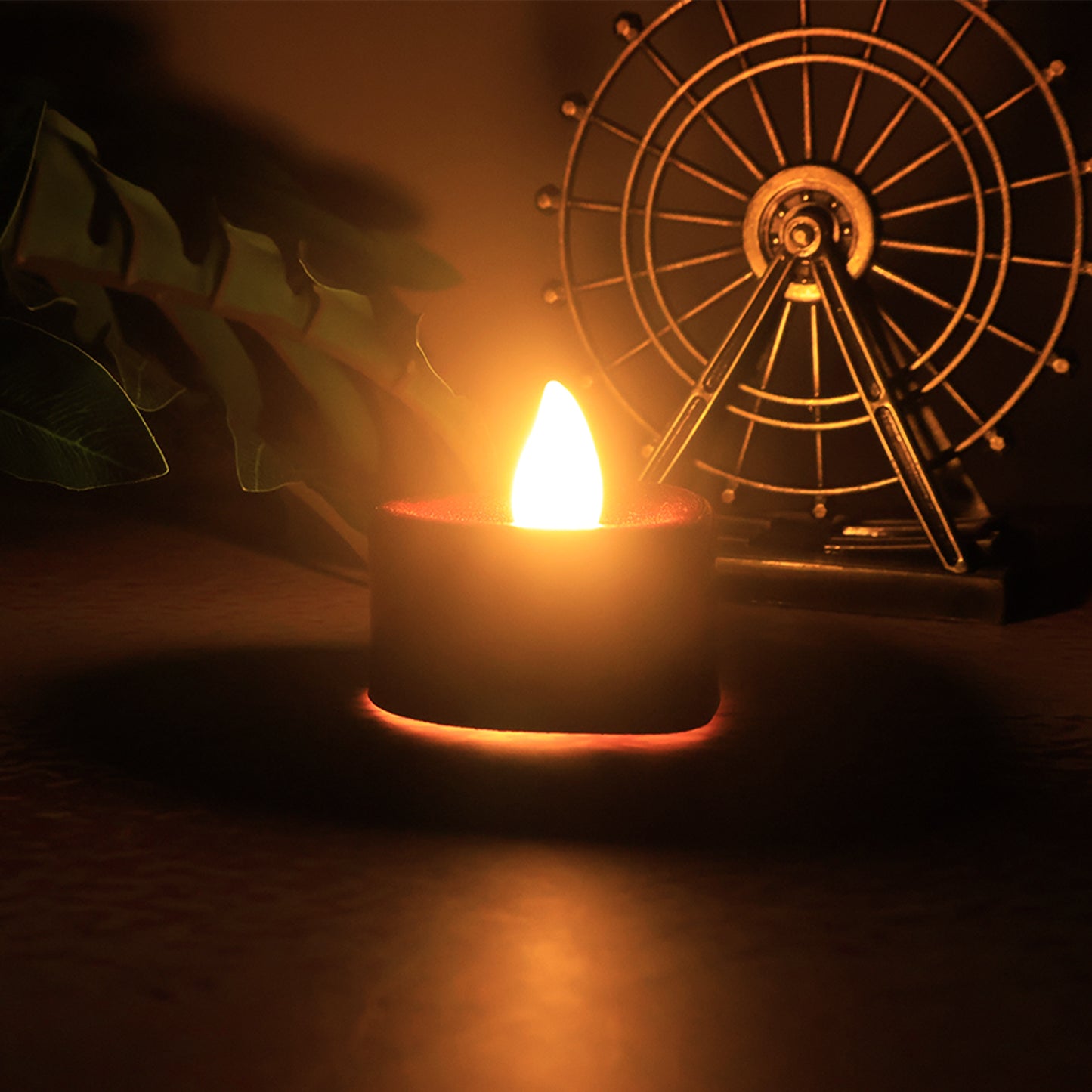 Heart Shaped LED Tealight Candles - 12 Pc Mix Color, Flameless & Safe for Decor - Happy Price - Image 7