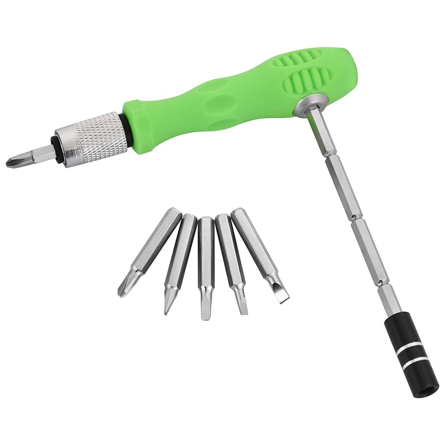 32 In 1 Mini Screwdriver Bits Set With Magnetic Flexible Extension Rod - Happy Price - Image 2