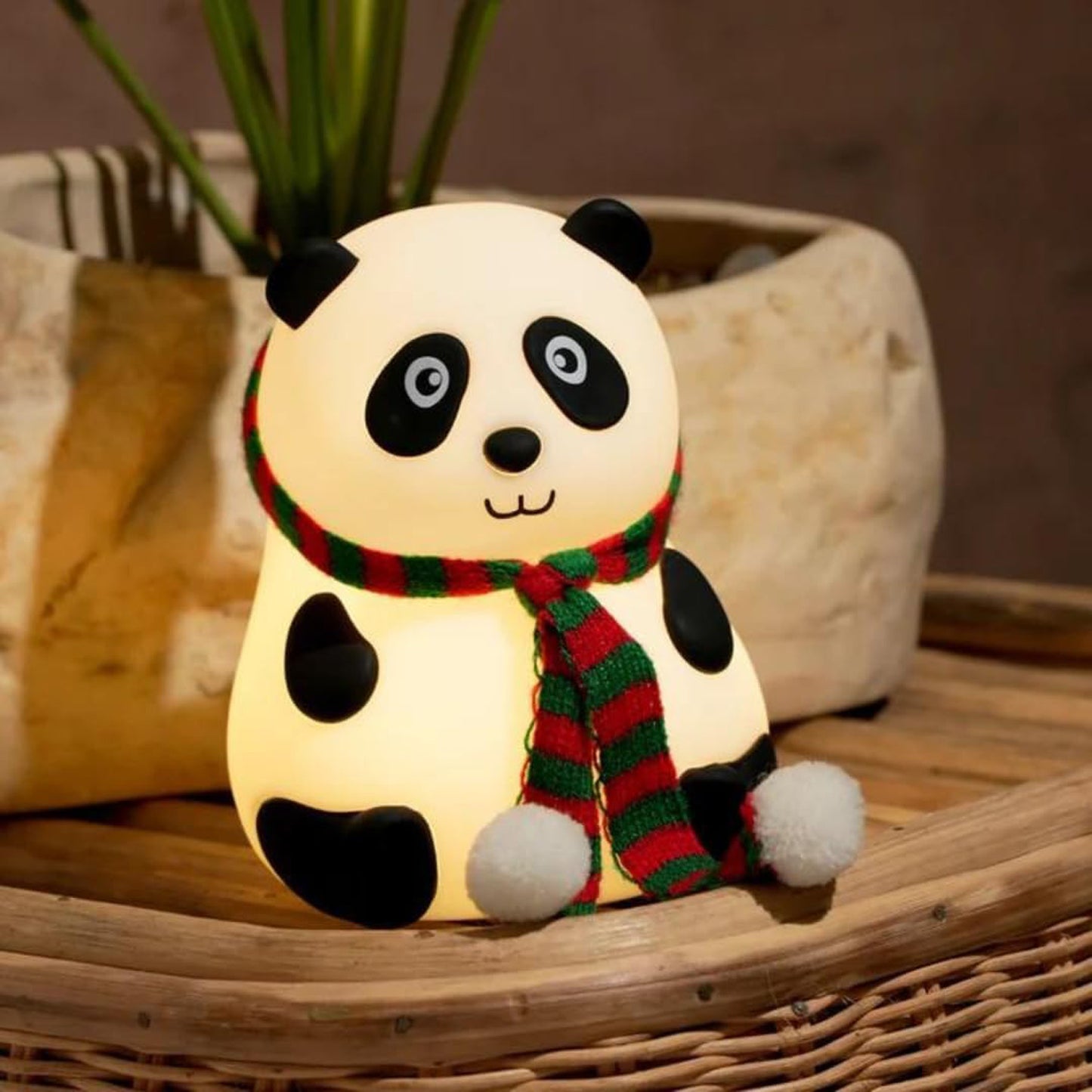 Panda 7-color Led Silicone Touch Lamp (1 Pc) - Happy Price - Image 6