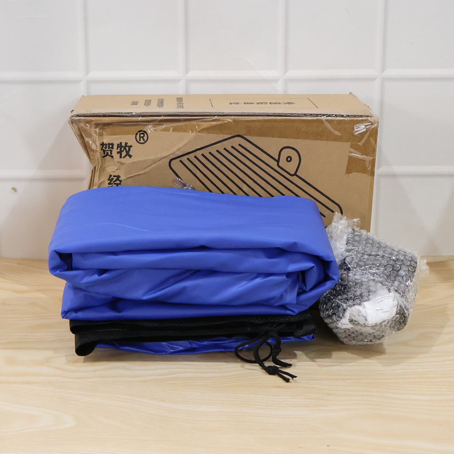 Portable Car Air Mattress Set with Pump & Pillows - Dark Blue SUV Bed - Happy Price - Image 7
