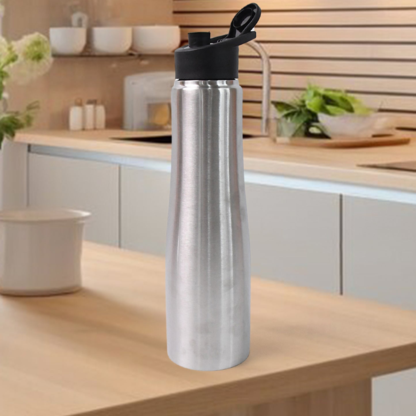 1000 ML Stainless Steel Double Wall Insulated Water Bottle - Happy Price - Image 2