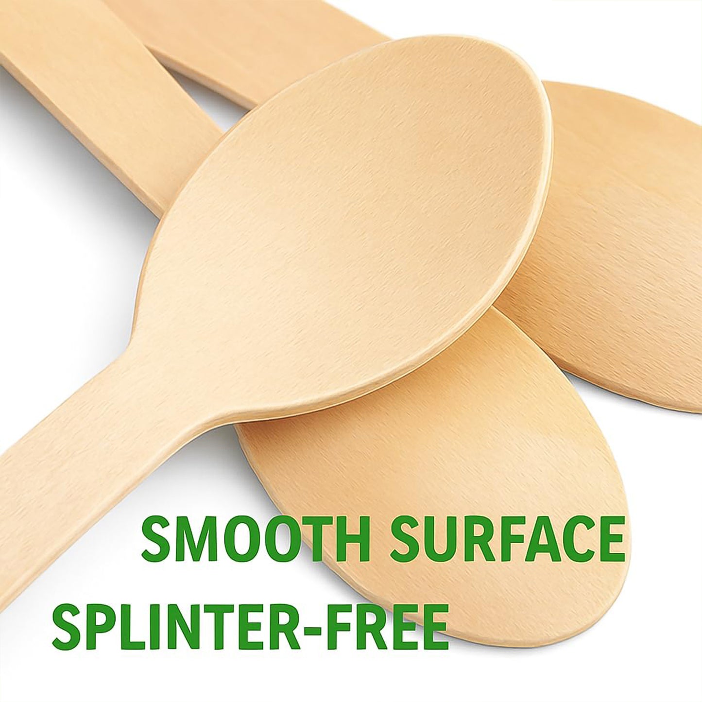 160mm Birchwood Spoons - 30 Piece Pack - Happy Price - Image 2