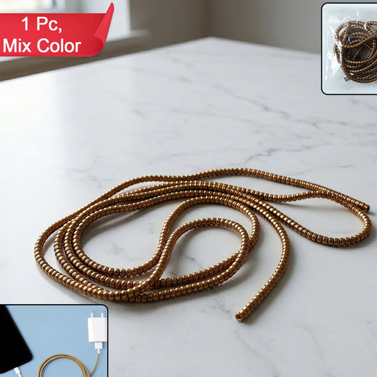Spiral Cable Protector Sleeve (1 Pc  Mix Color)
