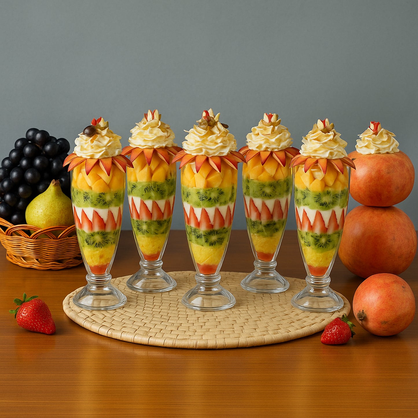Apex Premium Dessert Glasses Set of 6, 400ml Capacity for Falooda & Shakes - Happy Price - Image 6
