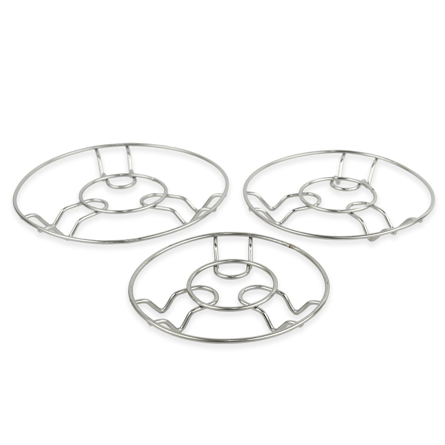 Apex Stainless Steel Wire Hotmate Trivet Stand Set Of 3 - Happy Price - Image 4