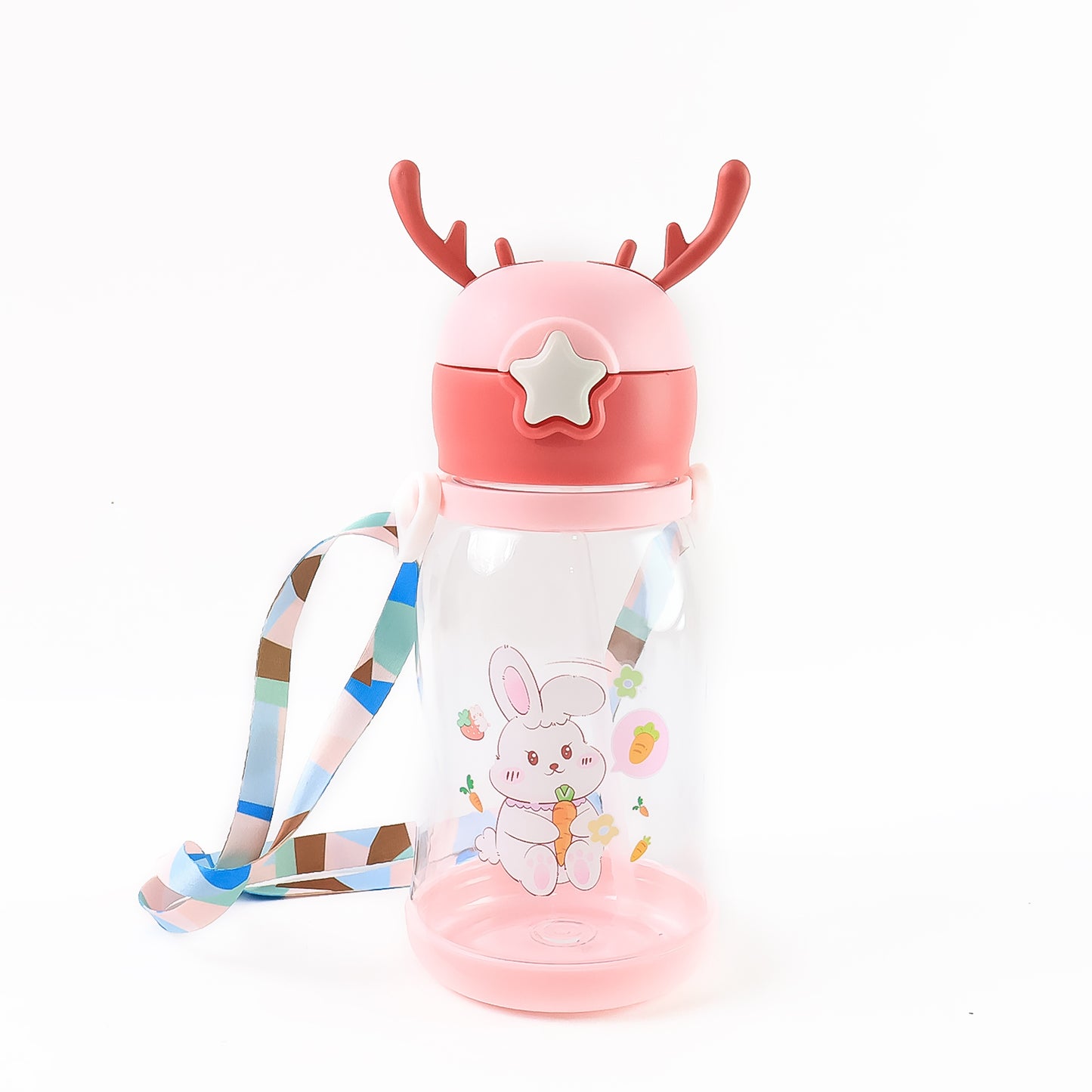 Cute Cartoon Water Bottle Approx 450ml (1 Pc) - Happy Price - Image 2