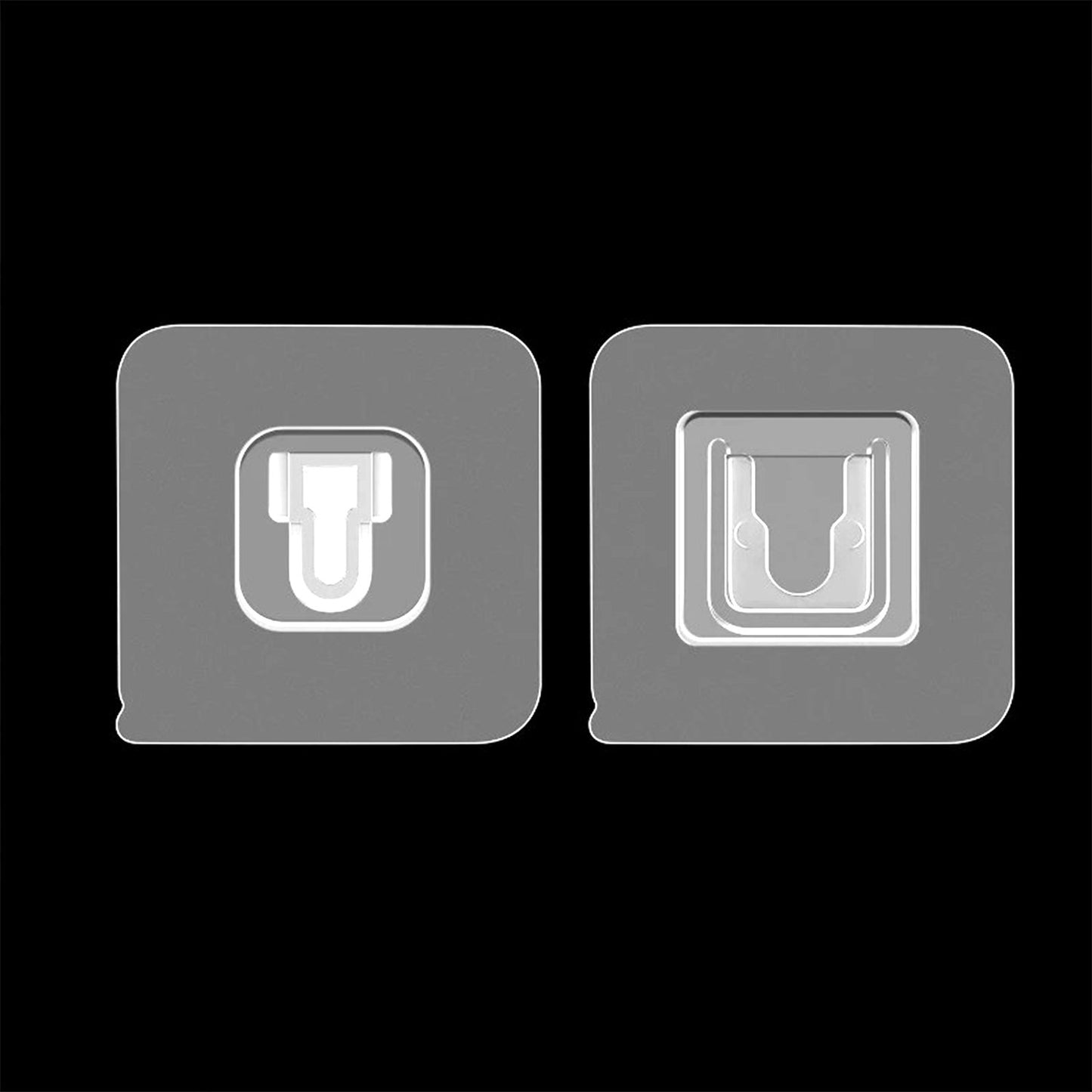 Magic Adhesive Plastic Wall Hooks Heavy Duty Hooks (Pack Of 20) - Happy Price - Image 7