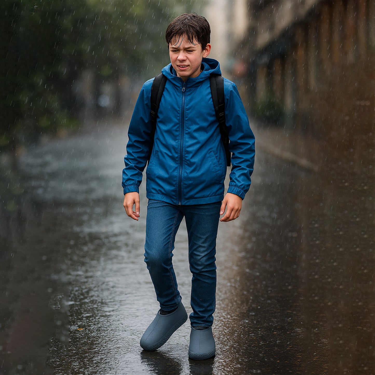 Waterproof Silicone Shoe Covers For Kids (1 Pair) - Happy Price - Image 6