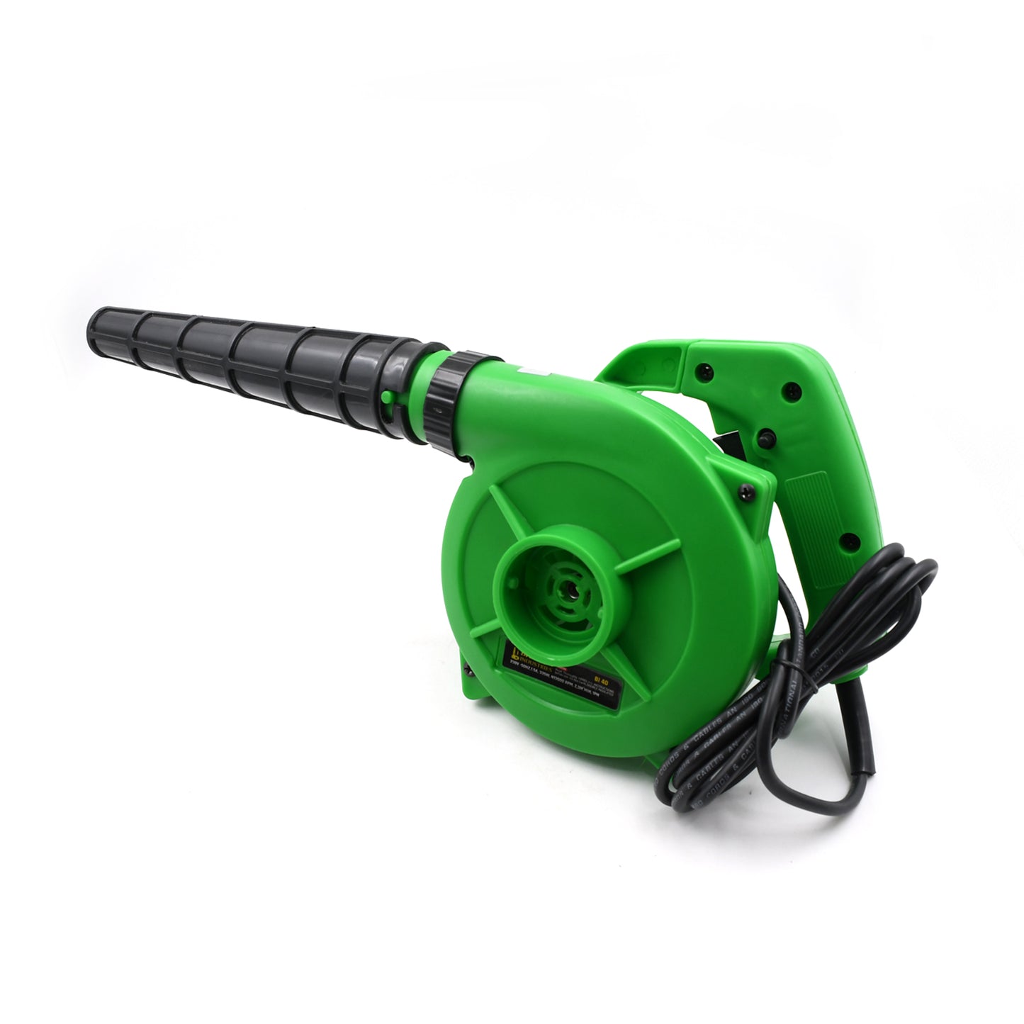 650v Blower Portable Rifel Range Heavy Duty Air Blower Electric Air Blower For Homeofficecarpccomputer Dustgaragepatiogarden Leaftrash Cleaning  (350w 2.3 M3min 13000 Rpm Green) - Happy Price - Image 4