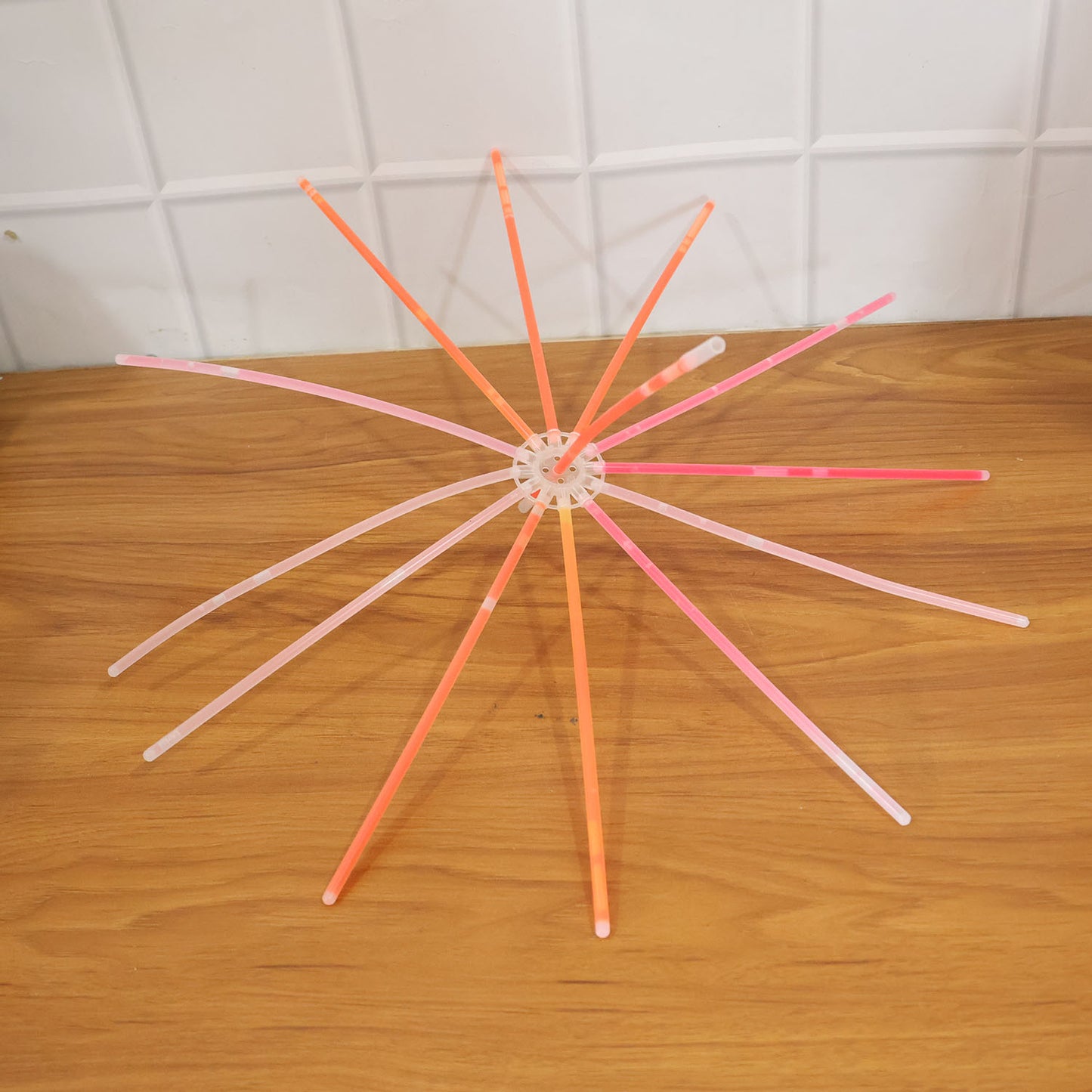 Neon Glow Stick Toy Set for Kids - 13 Flexible Wands with Connector - Happy Price - Image 7