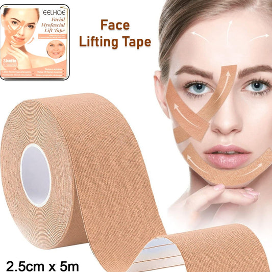 Face Lifting Tape Myofascial Face Tightening Tape 2.5 Cm X 5 M (1 Pc) - Happy Price - Image 1