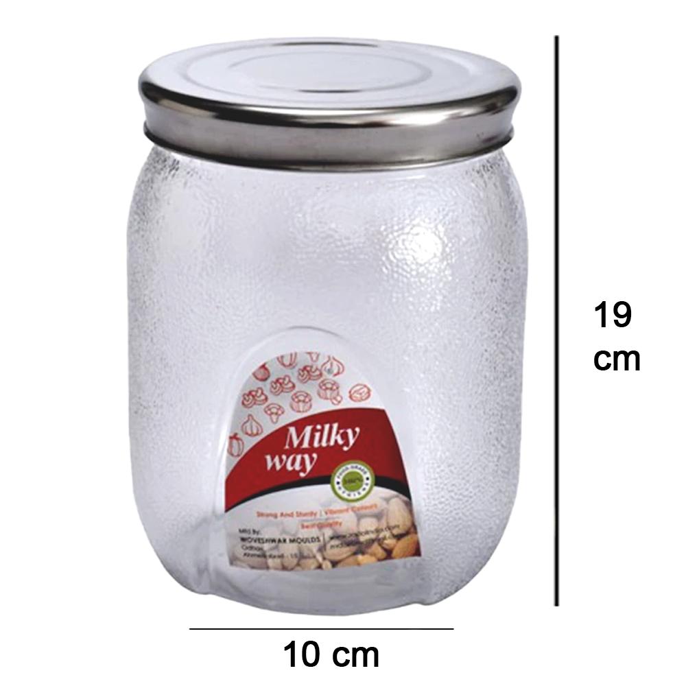 Mason Jar With Airtight Lids (2000 Ml) - Happy Price - Image 5