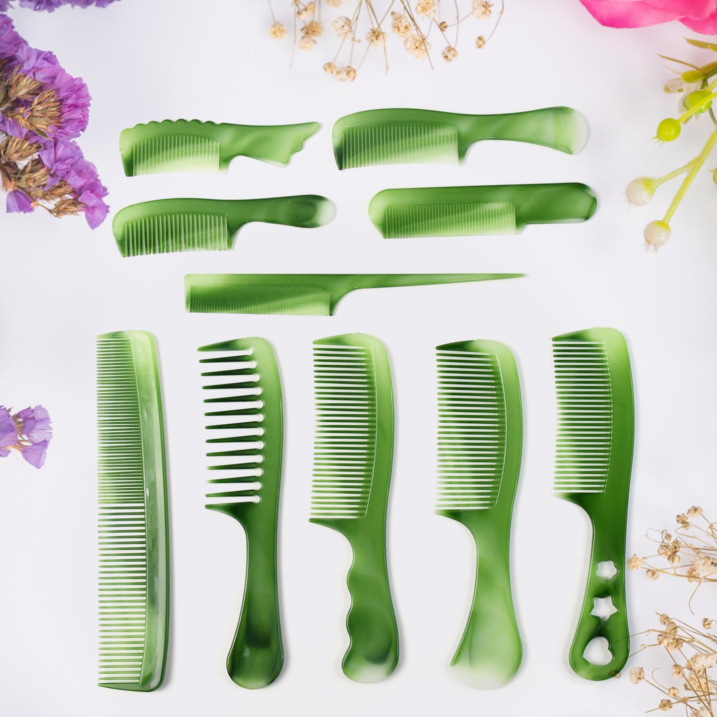 Multipurpose Hair Comb Set (10 Pc) - Happy Price - Image 2