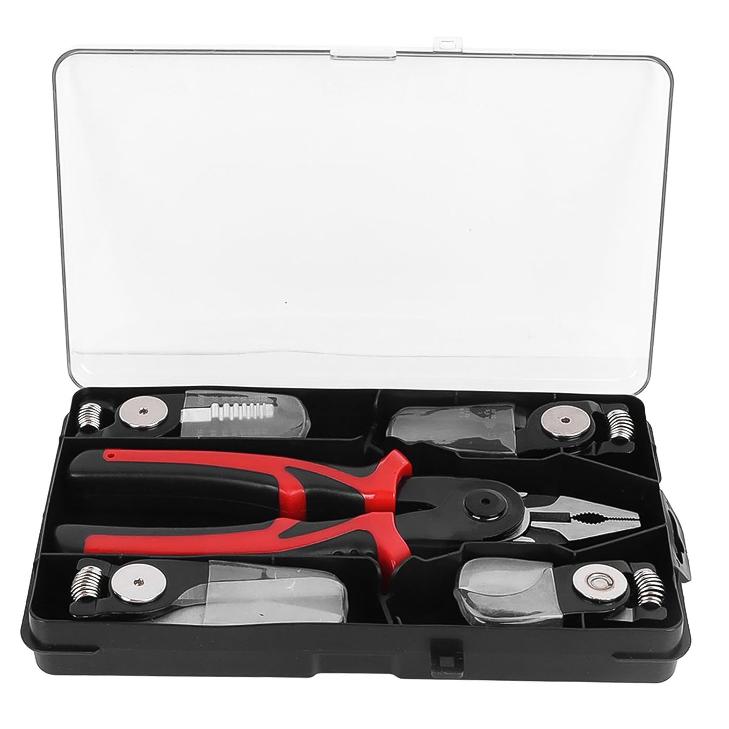 5 In 1 Wire Stripper Pliers Set Soft Grip Anti-slip Alloy Steel Cutting Gripping Stripping - Happy Price - Image 4