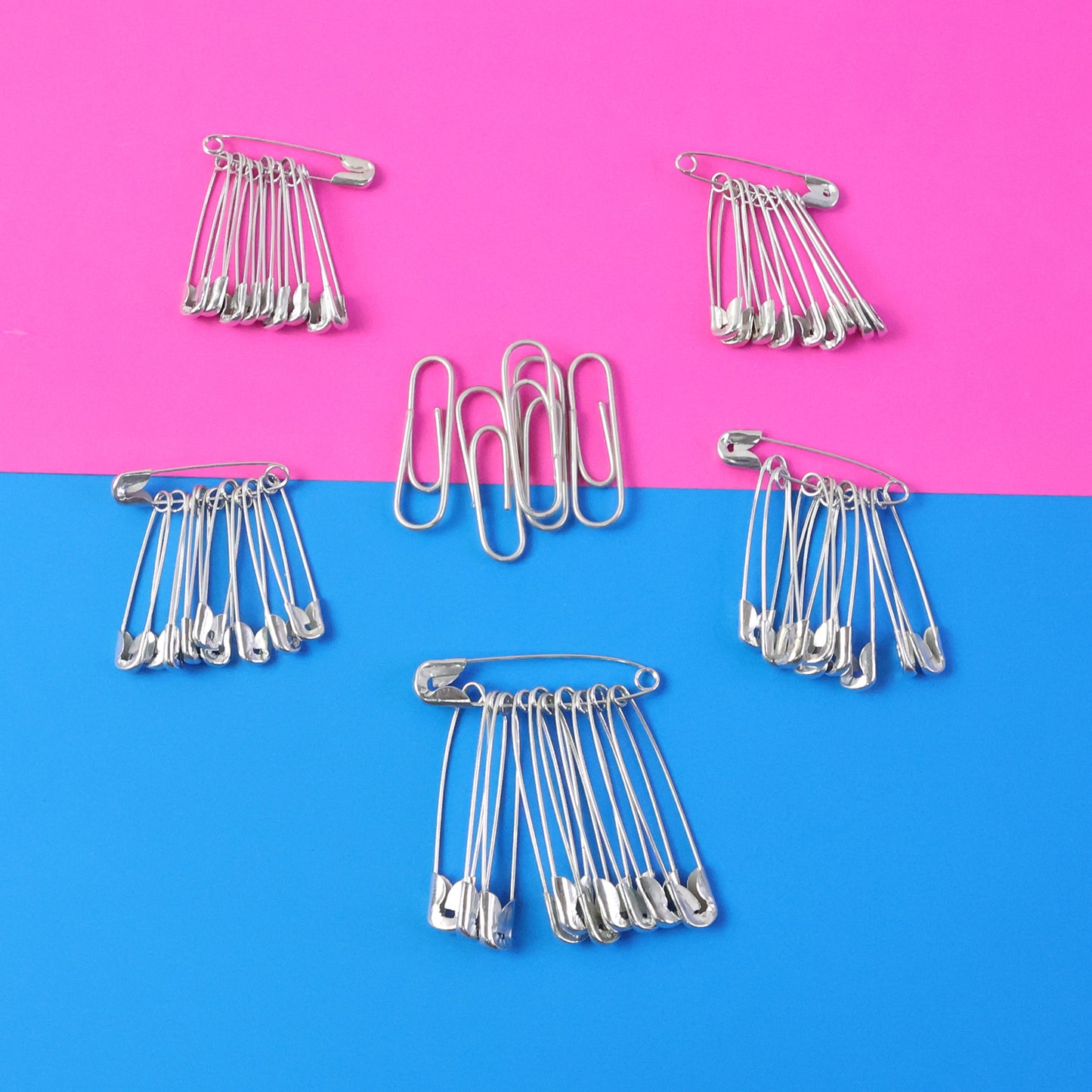 Assorted Metal Safety Pins Set - 1 Set for Clothing Repair & Utility - Happy Price - Image 5
