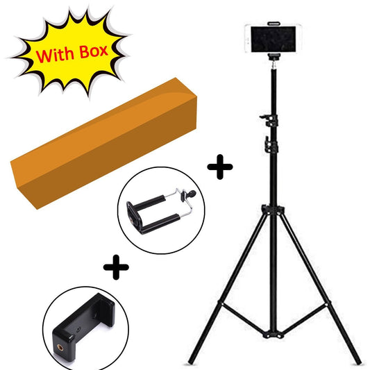 Portable Lightweight Metal Tripod Display Easel Stand - Adjustable Height - Great Price - Image 1