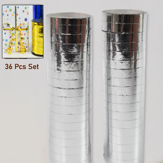 Decoration Balloon Ribbon Smooth Ribbon For Party Decoration (36 Pcs Set) - Happy Price - Image 1