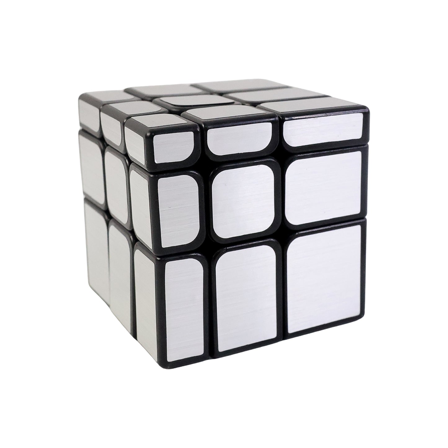 Silver Mirror Cube 3x3 Shape Puzzle Toy for Adults and Kids - Happy Price - Image 2