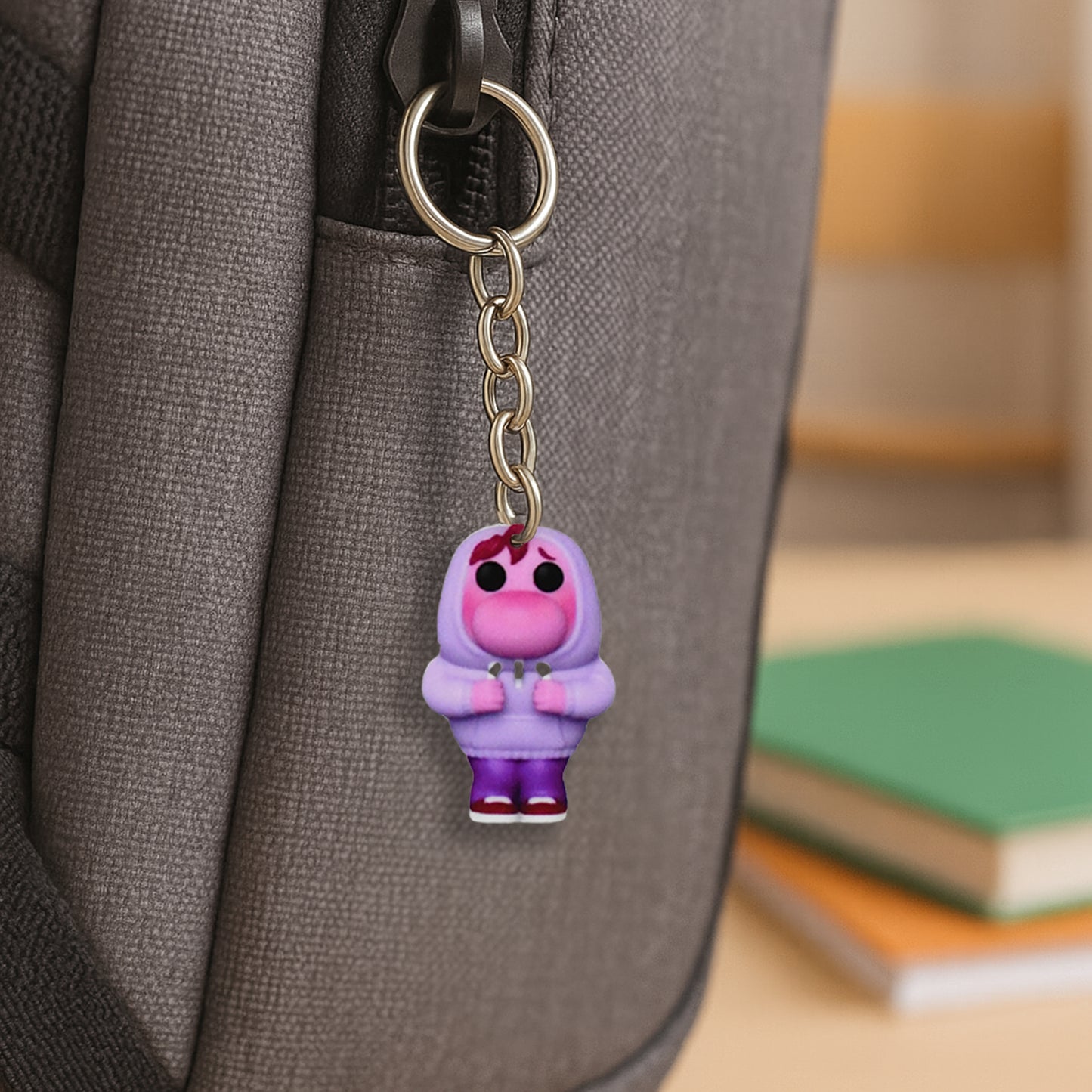Cute Cartoon Character Keychain (1 Pc) - Happy Price - Image 4